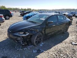 Salvage cars for sale from Copart Cahokia Heights, IL: 2015 Chrysler 200 S