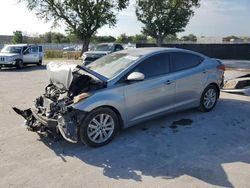 Salvage cars for sale at Orlando, FL auction: 2015 Hyundai Elantra SE