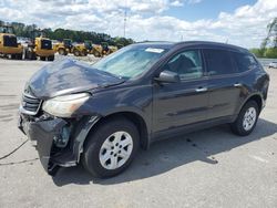 Salvage cars for sale at Dunn, NC auction: 2017 Chevrolet Traverse LS