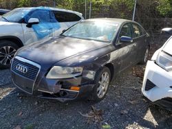 Audi A6 salvage cars for sale: 2005 Audi A6 3.2 Quattro