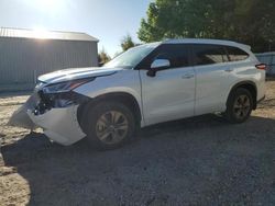 Salvage cars for sale from Copart Midway, FL: 2023 Toyota Highlander Hybrid Bronze Edition