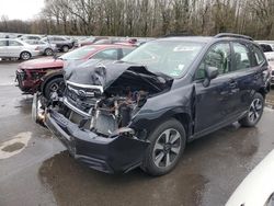 Subaru Forester salvage cars for sale: 2018 Subaru Forester 2.5I