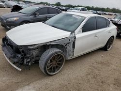 Salvage cars for sale at San Antonio, TX auction: 2014 Infiniti Q50 Base