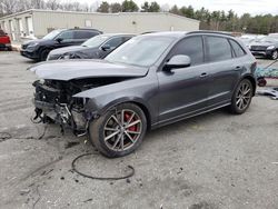 Salvage cars for sale at Exeter, RI auction: 2016 Audi SQ5 Premium Plus