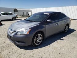 Salvage cars for sale from Copart Adelanto, CA: 2015 Nissan Sentra S