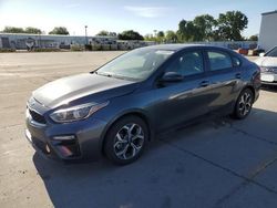 Salvage cars for sale at Sacramento, CA auction: 2019 KIA Forte FE