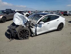 Salvage cars for sale from Copart Martinez, CA: 2015 Tesla Model S