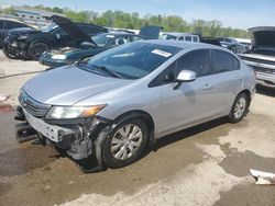 Honda Civic Vehiculos salvage en venta: 2012 Honda Civic LX