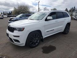Salvage SUVs for sale at auction: 2021 Jeep Grand Cherokee Overland
