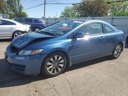 Salvage cars for sale at auction: 2010 Honda Civic EX