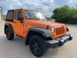 Salvage cars for sale from Copart Oklahoma City, OK: 2012 Jeep Wrangler Sport