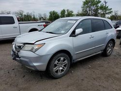 Salvage cars for sale from Copart Baltimore, MD: 2008 Acura MDX Technology