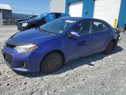 Salvage cars for sale from Copart Elmsdale, NS: 2016 Toyota Corolla L