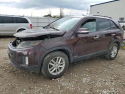 KIA Sorento LX salvage cars for sale: 2015 KIA Sorento LX