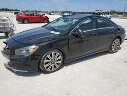 Salvage cars for sale from Copart West Palm Beach, FL: 2018 Mercedes-Benz CLA 250 4matic