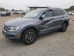 Salvage cars for sale at San Diego, CA auction: 2021 Volkswagen Tiguan SE