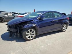 Hyundai salvage cars for sale: 2013 Hyundai Elantra GLS