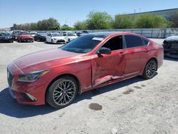 Salvage cars for sale at Las Vegas, NV auction: 2018 Genesis G80 Sport