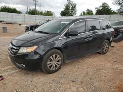 Salvage cars for sale at Oklahoma City, OK auction: 2017 Honda Odyssey EXL