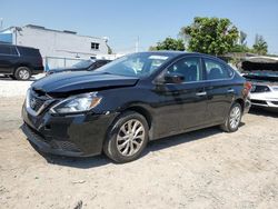 Salvage cars for sale from Copart Opa Locka, FL: 2019 Nissan Sentra S