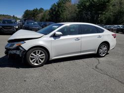 Salvage cars for sale at Exeter, RI auction: 2014 Toyota Avalon Base