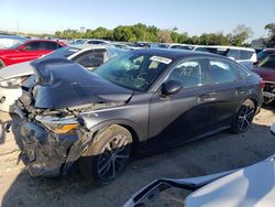 Salvage cars for sale at Riverview, FL auction: 2024 Honda Civic Touring