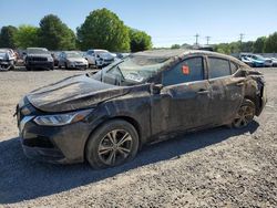 Nissan salvage cars for sale: 2022 Nissan Sentra SV