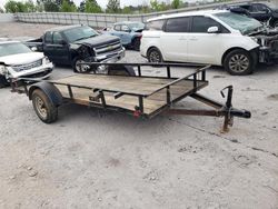 Buy Salvage Trucks For Sale now at auction: 2021 Trail King Utility