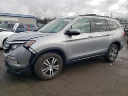 Salvage cars for sale at Pennsburg, PA auction: 2017 Honda Pilot Exln