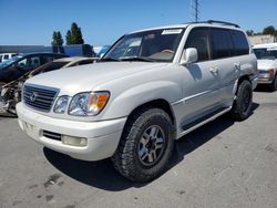 Salvage cars for sale from Copart Hayward, CA: 2000 Lexus LX 470