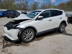 Salvage cars for sale at Ellwood City, PA auction: 2017 Toyota Rav4 Limited