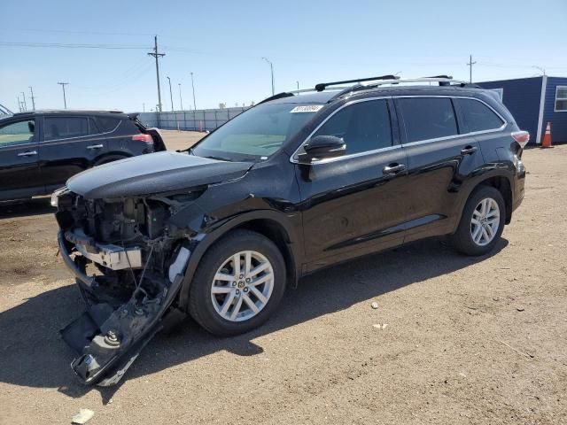 2016 Toyota Highlander LE