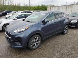 Salvage cars for sale at Bridgeton, MO auction: 2020 KIA Sportage LX