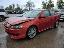 Vehiculos salvage en venta de Copart Bridgeton, MO: 2008 Mitsubishi Lancer GTS