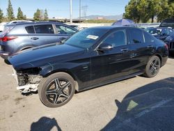 Vehiculos salvage en venta de Copart Rancho Cucamonga, CA: 2021 Mercedes-Benz C 300 4matic