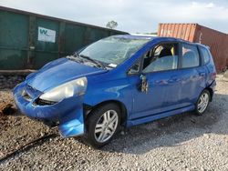 Salvage cars for sale from Copart Hueytown, AL: 2007 Honda FIT S