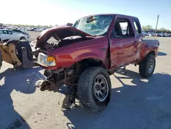 Salvage trucks for sale at Sikeston, MO auction: 2004 Ford Ranger Super Cab