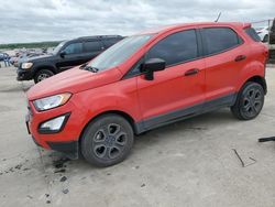 Salvage cars for sale at Grand Prairie, TX auction: 2021 Ford Ecosport S
