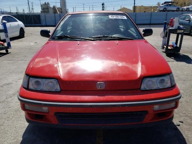 1990 Honda Civic 1500 CRX SI