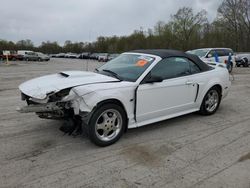Salvage cars for sale from Copart Ellwood City, PA: 2002 Ford Mustang GT