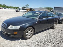 Salvage cars for sale at Hueytown, AL auction: 2007 Audi A6 3.2