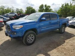 Toyota Tacoma Double cab salvage cars for sale: 2017 Toyota Tacoma Double Cab