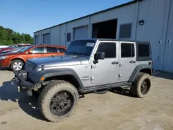Salvage cars for sale at Gaston, SC auction: 2015 Jeep Wrangler Unlimited Sport