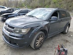 Salvage cars for sale at Marlboro, NY auction: 2013 Dodge Journey SXT