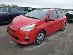 Salvage cars for sale from Copart Cahokia Heights, IL: 2012 Toyota Prius C