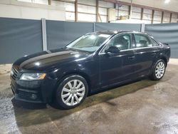 Salvage cars for sale at Columbia Station, OH auction: 2010 Audi A4 Premium Plus