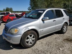 Mercedes-Benz m-Class salvage cars for sale: 2004 Mercedes-Benz ML 350