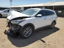 Salvage cars for sale from Copart Phoenix, AZ: 2019 Hyundai Santa FE XL SE