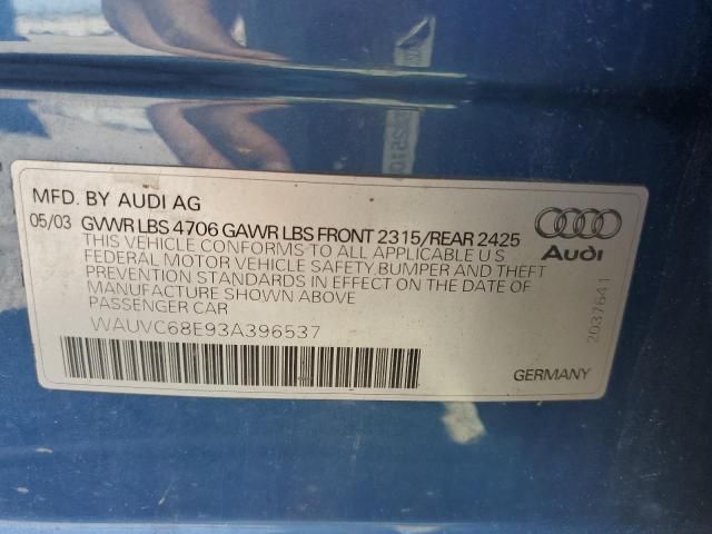 2003 Audi A4 1.8T Avant Quattro