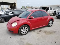 Salvage cars for sale from Copart Kansas City, KS: 2009 Volkswagen New Beetle S